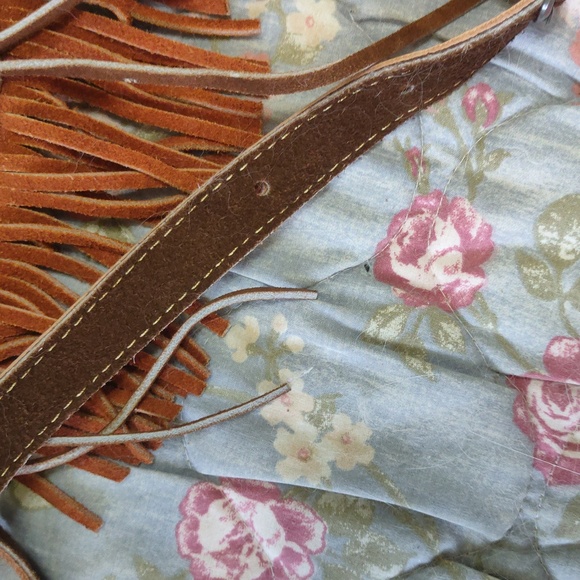 Sold - NWOT Suede & Leather Medicine Bag - Picture 5 of 9